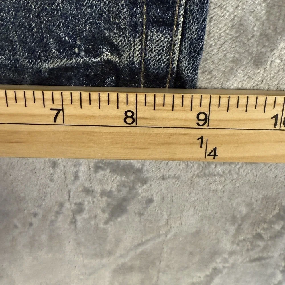Y2K GUESS Jeans Men Blue Wash Bootcut Denim‎ Pants Size 29